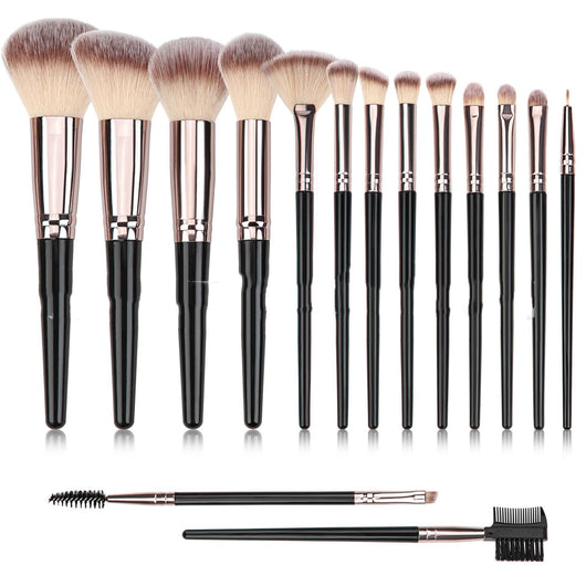 Set Completo de Brochas de Maquillaje Profesional - Polvo, Base y Sombras - Image 9