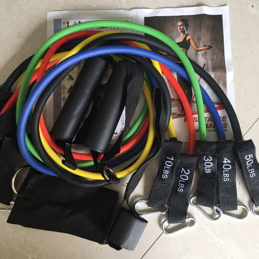 Bandas Elásticas de Látex para Entrenamiento de Resistencia y Yoga - Image 20