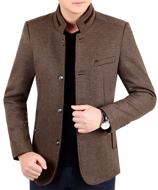 Chaqueta de Lana Premium para Hombre - Estilo Ejecutivo Otoño Invierno - Image 13