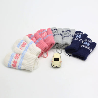 Guantes Cálidos Alpaca con Arnés para Niños - Image 13