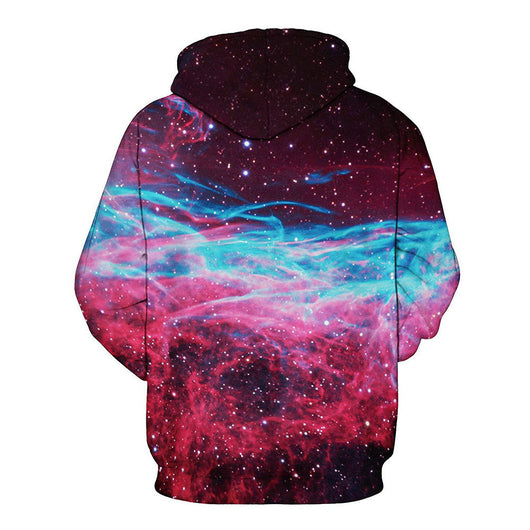 Sudadera con Capucha Estampada Gato Comiendo Pizza - Diseño Casual para Hombre - Image 2
