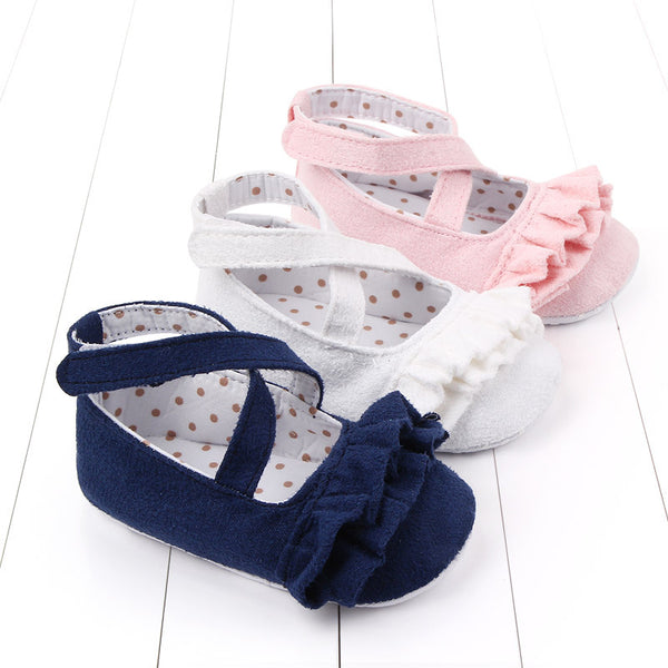 Zapatos de Encaje para Bebés y Niños Pequeños