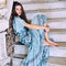 Vestido Corto Escote V Manga Corta Estilo Festivo