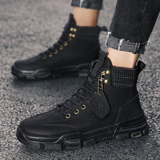 Botas Martin de Cuero para Hombre - Estilo Casual Urbano - Image 6