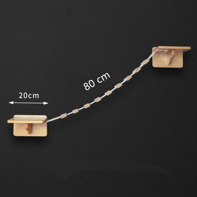 Árbol Rascador para Gatos de Madera Maciza - Image 5