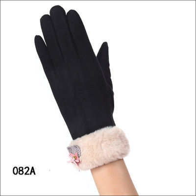 Guantes de Invierno Táctiles Impermeables de Ante - Image 19