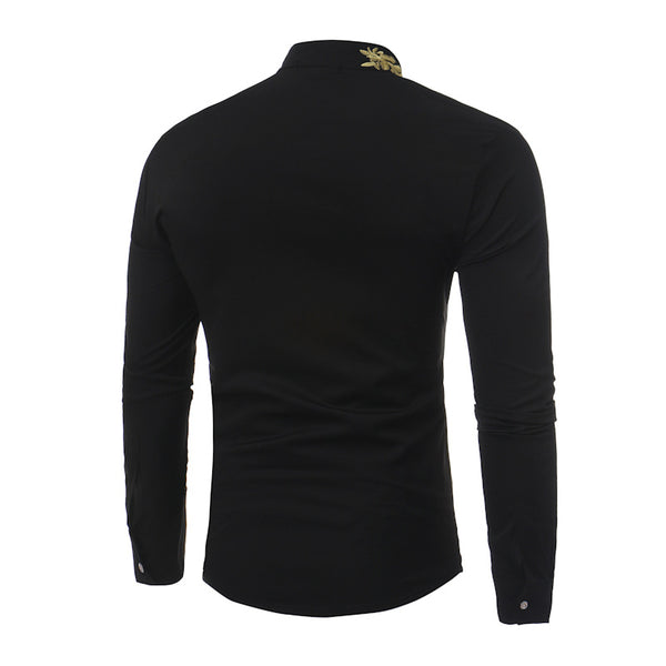 Camisas Manga Larga para Hombre Otoño Invierno