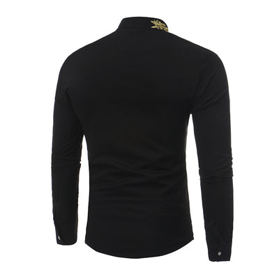 Camisas Manga Larga para Hombre Otoño Invierno