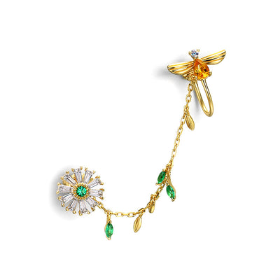 Aretes de Abeja y Margarita