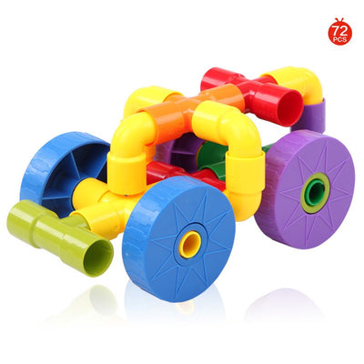 Juego de Bloques de Tuberías Ensamblables para Niños - Image 5