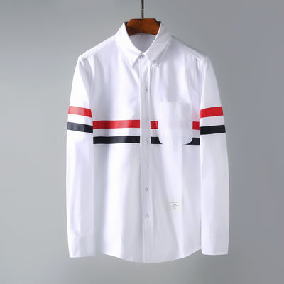 Camisa Oxford de Manga Larga con Tejido Reforzado - Image 10