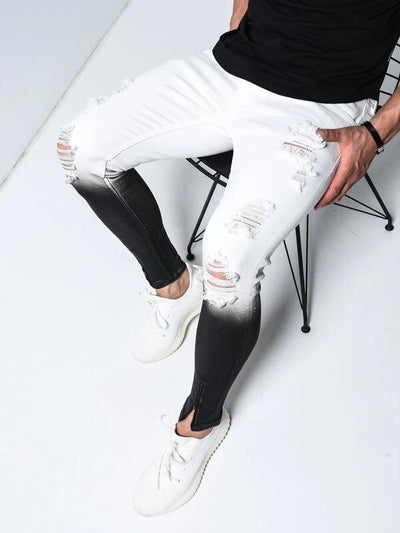 Jeans Skinny Rotos con Stretch - Image 2
