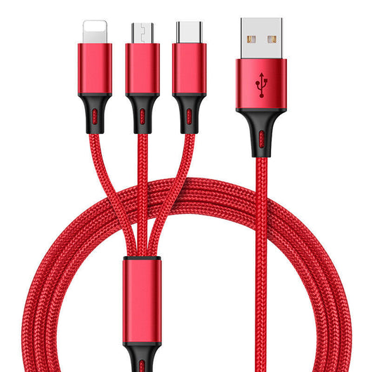 Cable de Datos Trenzado 3 en 1 Compatible - Image 7