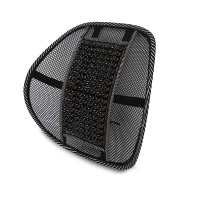 Cojín Lumbar Dual Uso Madera de Olivo Transpirable para Auto y Casa - Image 4