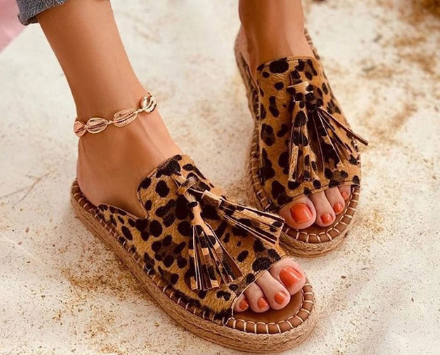 Sandalias de Cáñamo con Flecos para Mujer - Image 5