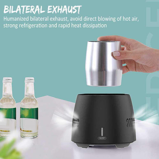 Enfriador Portátil de Bebidas con Refrigeración Electrónica Instantánea - Image 2