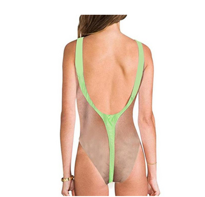 Traje de Baño Enterizo Estilo Europeo para Mujer - Bikini Moderno Europeo y Americano - Image 3