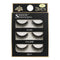 Pestañas 3D de Fibra Natural - Pack 3 Pares de Pestañas Postizas Largas