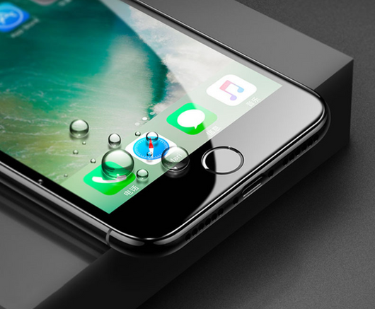 Protector de Pantalla 3D Fibra de Carbono para iPhone - Cristal Templado Premium - Image 4
