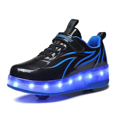 Zapatos con Ruedas de Carga Luminosas - Modelos Simple y Doble - Image 26