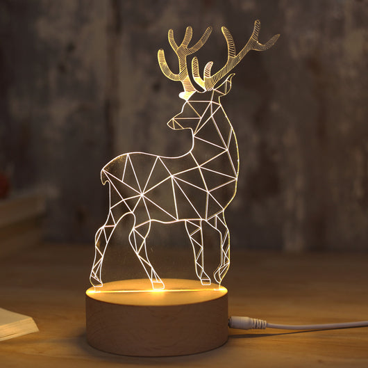 Lámpara 3D Decorativa de Noche - Image 7