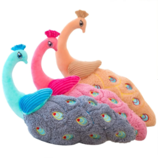 Almohada Pavo Real