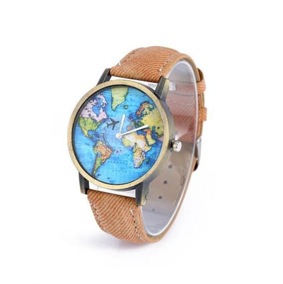 Reloj Dama Aviador con Correa Denim - Image 25