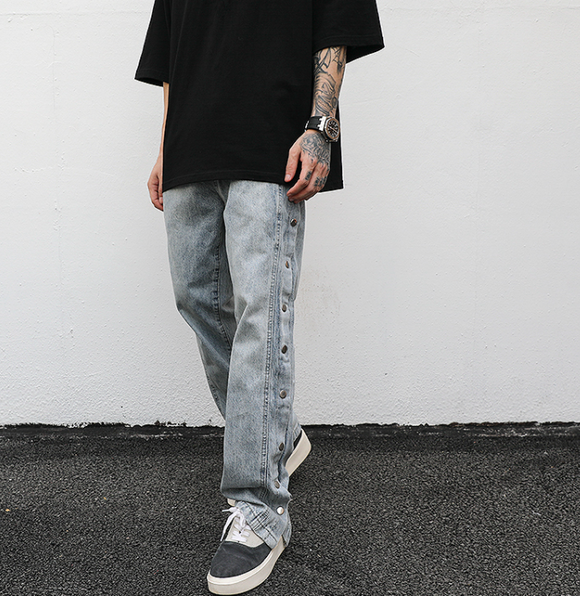 Pantalón Snap Denim II - Azul