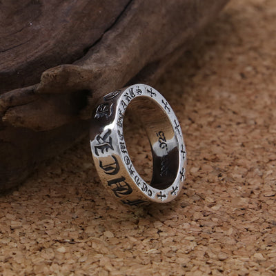 Anillo Coreano con Letra Cruzada - Image 4