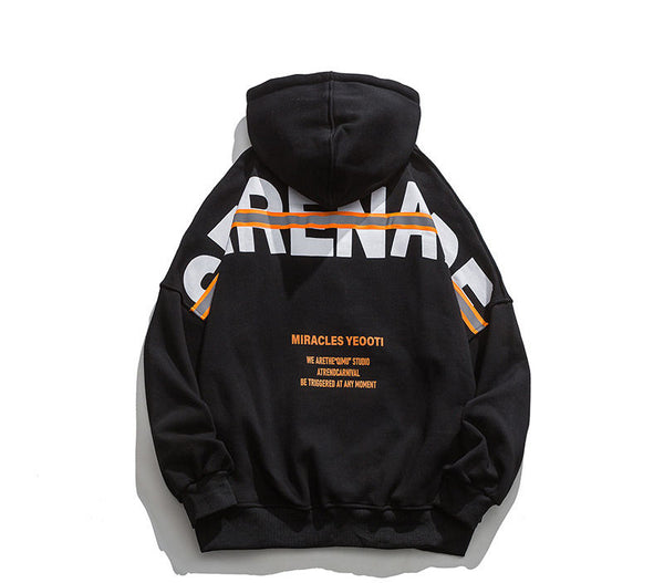 Sudadera con Capucha Estampada para Hombre - Colección Otoño