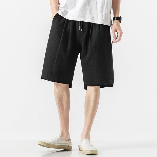 Pantalones Sueltos de Playa Cinco Cuartos