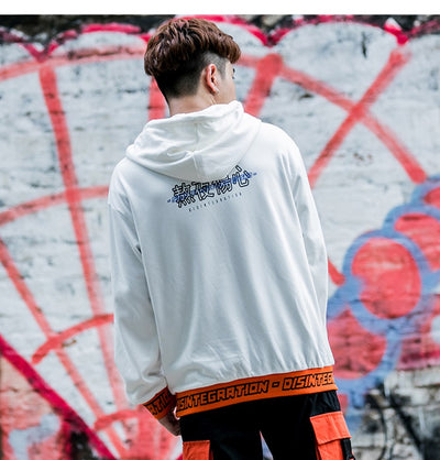 Sudadera con Capucha Retro Estampada Día y Noche - Estilo Urbano Personalidad Hombre - Image 4