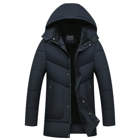 Chaqueta Acolchada de Plumas para Hombre Tallas Grandes - Image 13