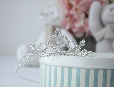 Diadema Infantil Brillante con Cristales de Diamante