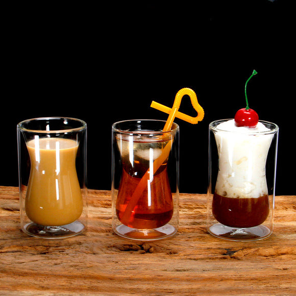 Vaso Térmico de Doble Cristal Hecho a Mano