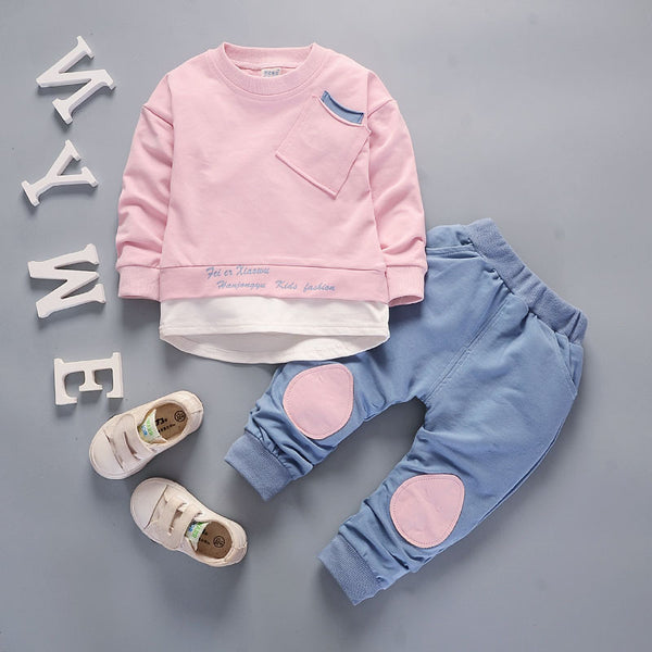 Conjunto de Suéter Infantil Cómodo y Versátil