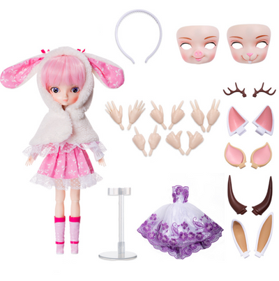 Muñeca Articulada BJD Europea y Americana de Resina - Image 9