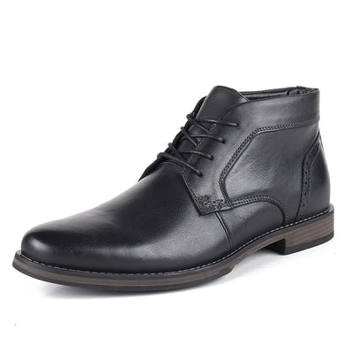 Botas Martin Altas de Cordones para Hombre - Estilo Business Casual Británico - Image 15