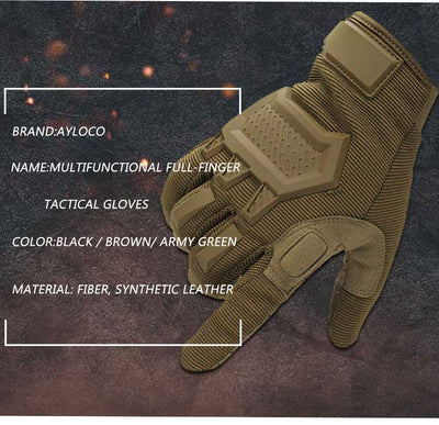 Guantes Tácticos Militares Pantalla Táctil Fuerzas Especiales Hombre - Image 3