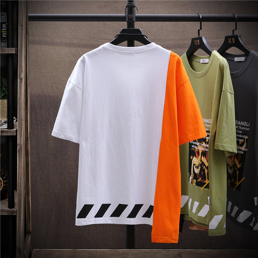 Camiseta Hombre Manga Corta Verano Casual Suelta Cuello Redondo - Image 2