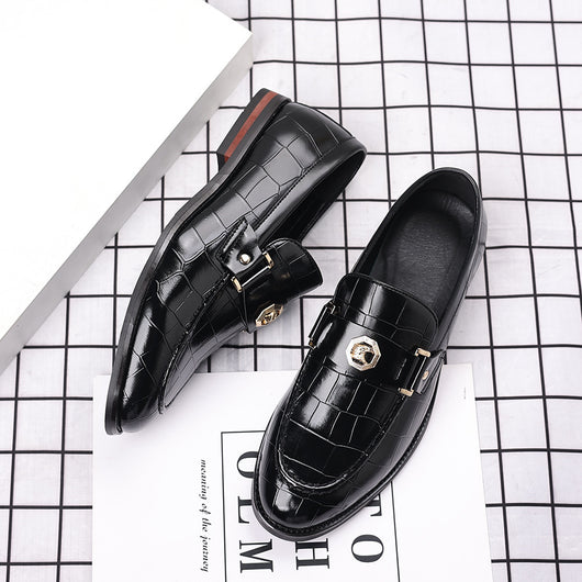 Mocasines Casuales Cuadrados Talla Grande para Hombre - Image 3