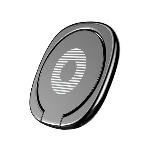 Soporte Metálico Giratorio 360° para Celular y Tablet con Anillo de Dedo