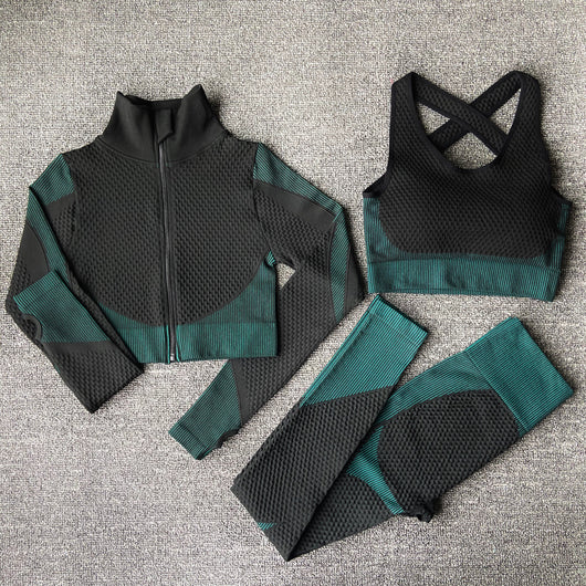 Conjunto Deportivo Yoga para Mujer - Traje Completo Gym - Image 5