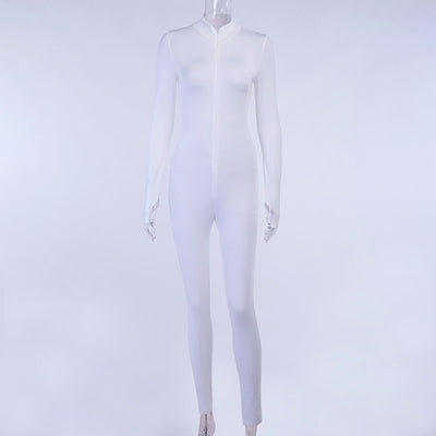 Jumpsuit Casual con Cierre Frontal y Ajuste en Cintura - Image 38