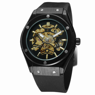 Reloj Mecánico Vintage con Diseño Calavera - Image 4