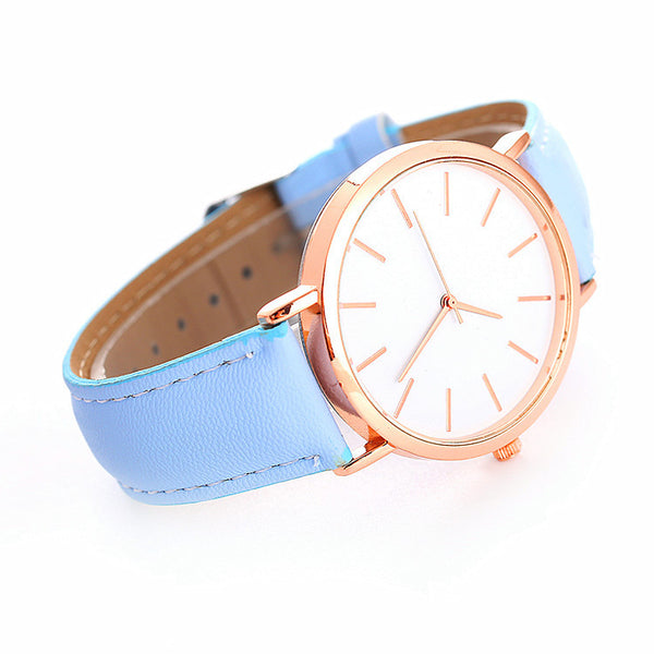 Reloj de Moda Simple para Mujer - Reloj de Cuarzo Elegante