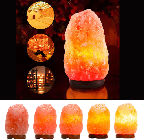 Lámpara de Sal Himalaya Rosa - Luz Nocturna Decorativa para Dormitorio - Image 2