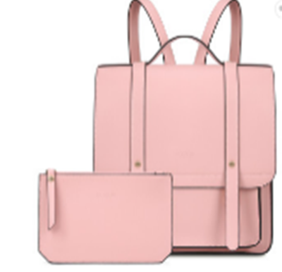 Bolso de Cuero Suave Bandolera Color Sólido - Image 10