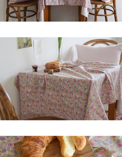 Delantal de Cama Estampado en Algodón y Lino - Image 16