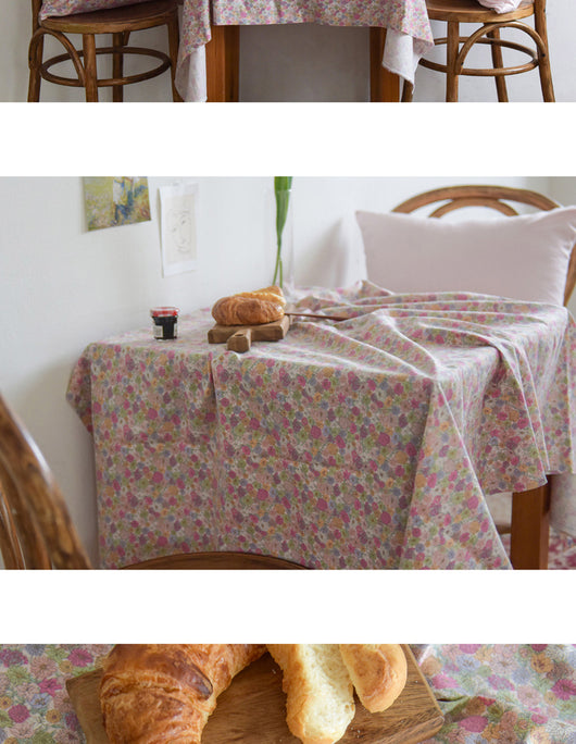 Delantal de Cama Estampado en Algodón y Lino - Image 16